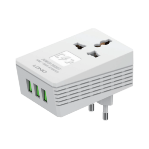 EU / UK Universal Converter Adapter 3 USB